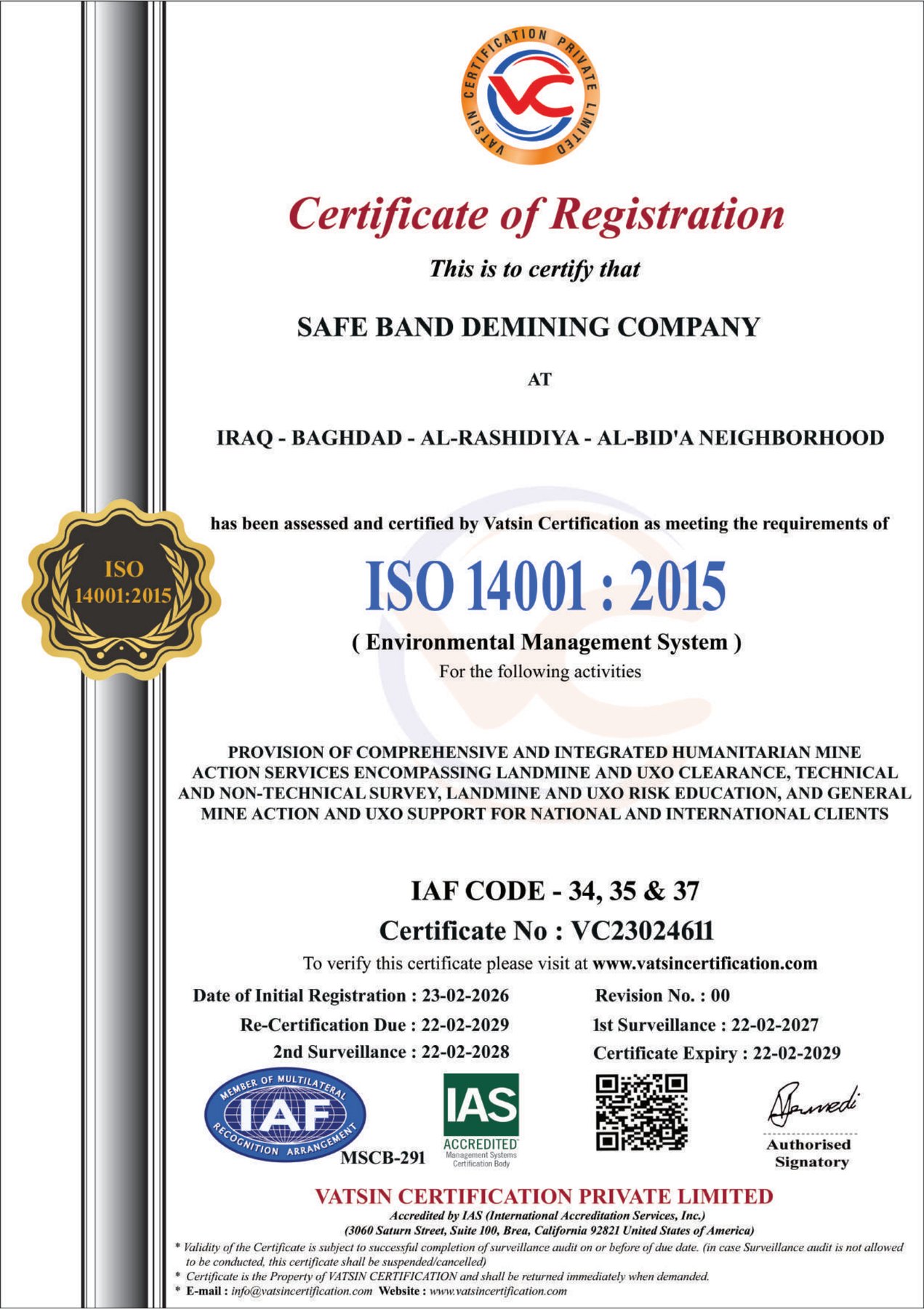ISO 14001:2015